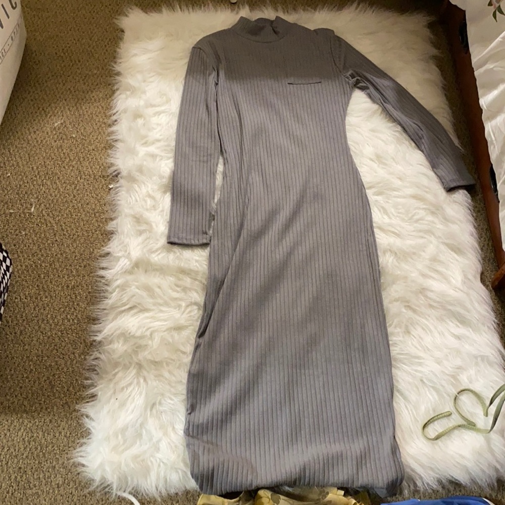 Gray dress
